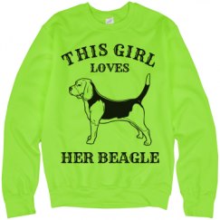 Unisex Neon Crewneck Sweatshirt