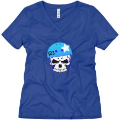 Ladies Relaxed Fit V-Neck Tee