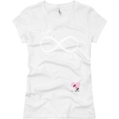 Ladies Slim Fit Basic Promo Jersey Tee