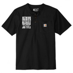 Unisex Carhartt Henley Tee 