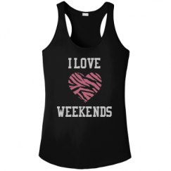 Ladies Athletic Performance Racerback Tank