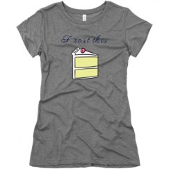 Ladies Slim Fit Super Soft Triblend Tee