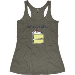 Ladies Slim Fit Super Soft Racerback Triblend Tank