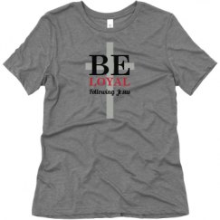 Ladies Relaxed Fit Super Soft Triblend Tee