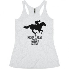 Ladies Slim Fit Super Soft Racerback Triblend Tank