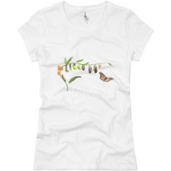 Ladies Slim Fit Basic Promo Jersey Tee