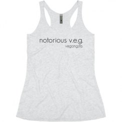 Ladies Slim Fit Super Soft Racerback Triblend Tank