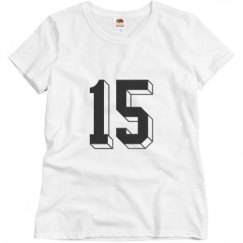 Ladies Semi-Fitted Relaxed Fit Basic Promo Tee