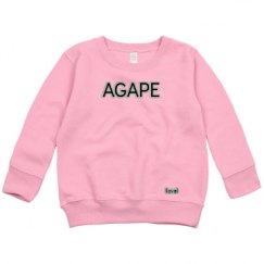 Toddler Crewneck Basic Promo Sweatshirt