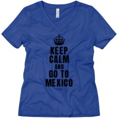 Ladies Relaxed Fit V-Neck Tee