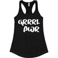 Ladies Slim Fit Racerback Tank Top