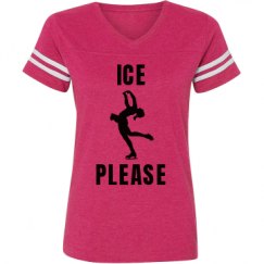 Ladies Relaxed Fit Vintage Sports Tee