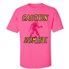 Unisex Ultra Cotton Safety Neon Crewneck Tee