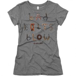 Ladies Slim Fit Super Soft Triblend Tee