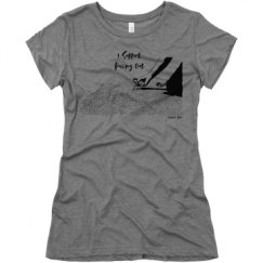 Ladies Slim Fit Super Soft Triblend Tee