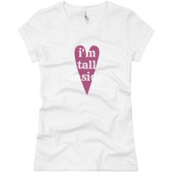 Ladies Slim Fit Basic Promo Jersey Tee