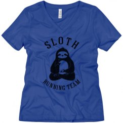 Ladies Relaxed Fit V-Neck Tee