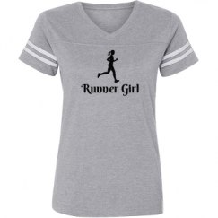 Ladies Relaxed Fit Vintage Sports Tee