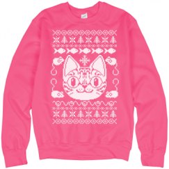 Unisex Neon Crewneck Sweatshirt