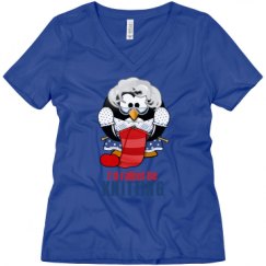 Ladies Relaxed Fit V-Neck Tee