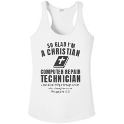 Ladies Athletic Performance Racerback Tank