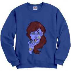 Unisex Film and Foil Crewneck Sweatshirt