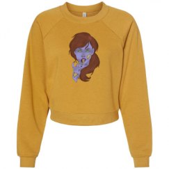 Women's Raglan Pullover Fleece