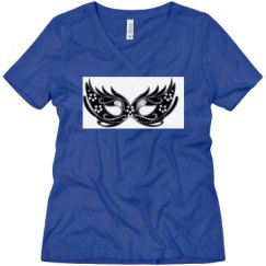 Ladies Relaxed Fit V-Neck Tee