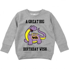 Toddler Crewneck Basic Promo Sweatshirt