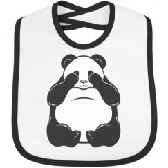 Infant Contrast Trim Bib