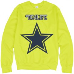 Unisex Neon Crewneck Sweatshirt