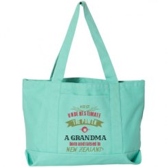 Seaside Cotton Canvas Pigment-Dyed Boat Tote Bag