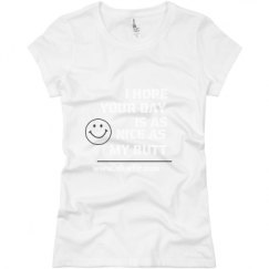 Ladies Slim Fit Basic Promo Jersey Tee