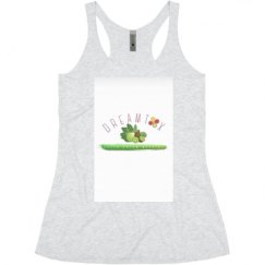 Ladies Slim Fit Super Soft Racerback Triblend Tank