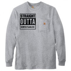 Unisex Carhartt Pocket Long Sleeve Tee