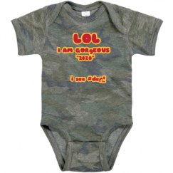 Infant Vintage Fine Jersey Bodysuit