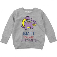 Toddler Crewneck Basic Promo Sweatshirt