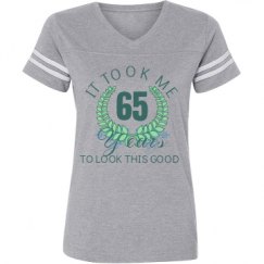 Ladies Relaxed Fit Vintage Sports Tee