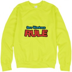 Unisex Neon Crewneck Sweatshirt