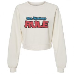 Women's Raglan Pullover Fleece