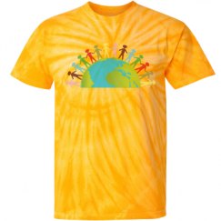 Unisex Tie-Dye Cyclone Pinwheel Tee