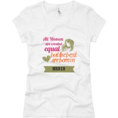 Ladies Slim Fit Basic Promo Jersey Tee