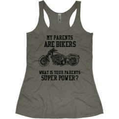 Ladies Slim Fit Super Soft Racerback Triblend Tank