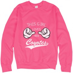 Unisex Neon Crewneck Sweatshirt