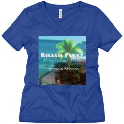 Ladies Relaxed Fit V-Neck Tee