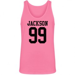 Unisex Jersey Neon Tank Top