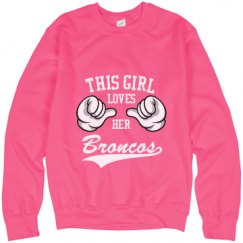 Unisex Neon Crewneck Sweatshirt