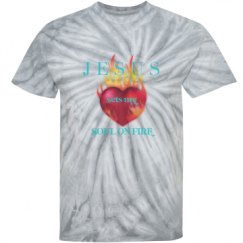 Unisex Tie-Dye Cyclone Pinwheel Tee