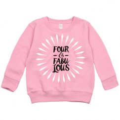 Toddler Crewneck Basic Promo Sweatshirt