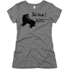 Ladies Slim Fit Super Soft Triblend Tee